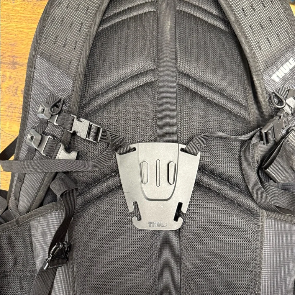 Thule Black and Blue Camera Backpack